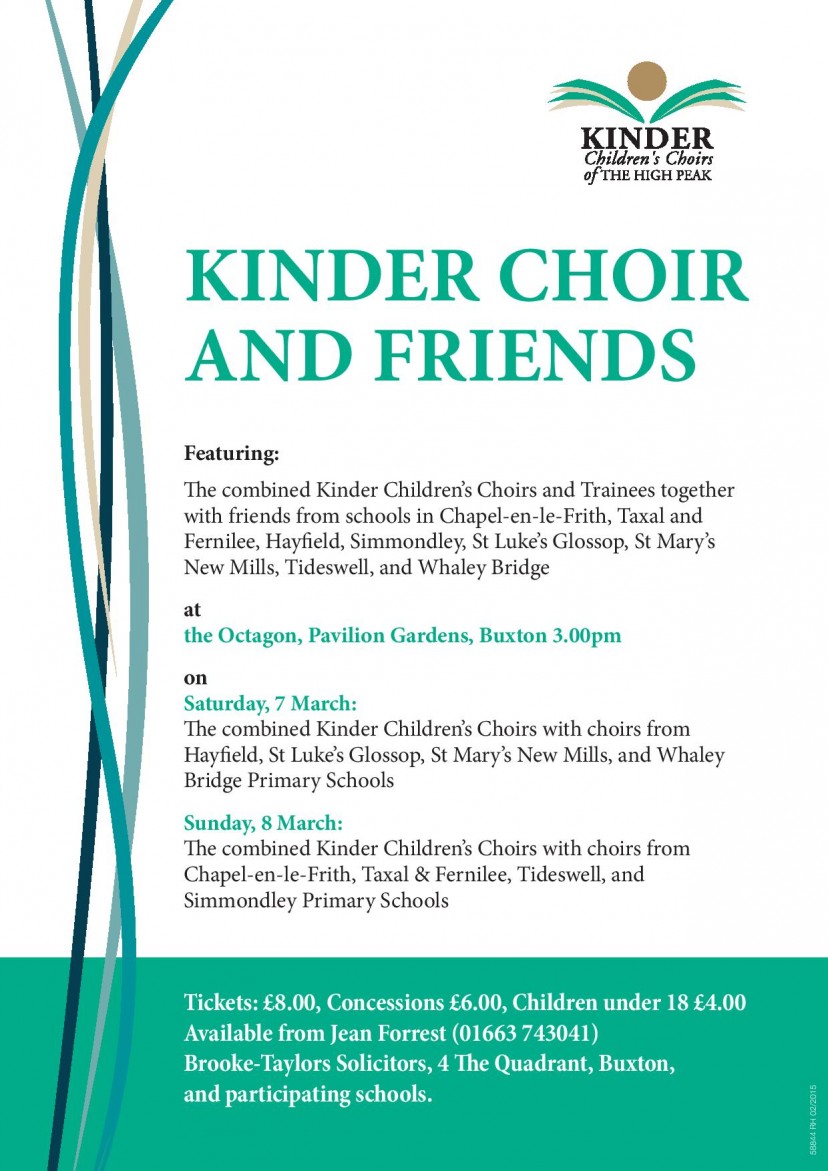 Kinder Choir and Friends Flyer