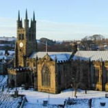 Tidewell Church in the snow