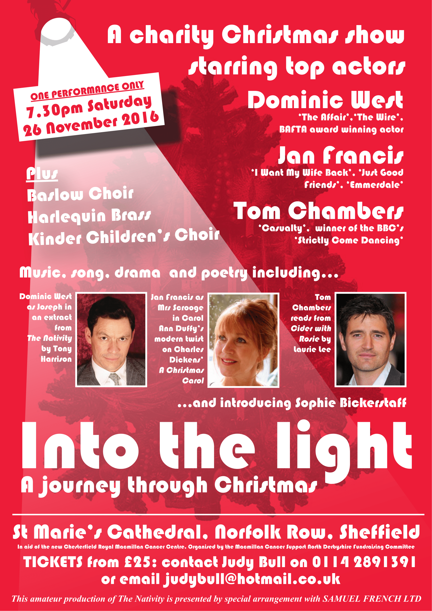 Flyer used to advertise show