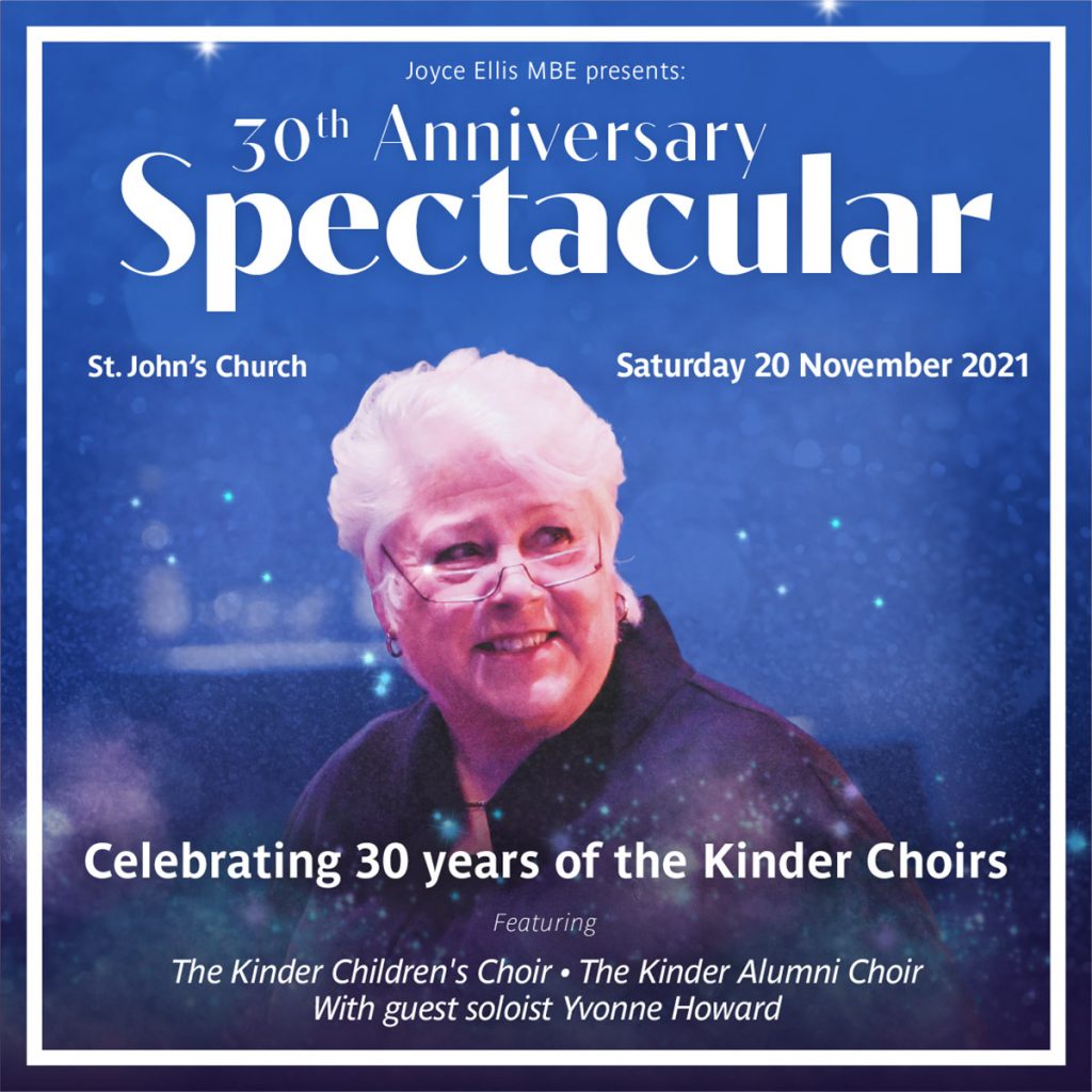 30th Anniversay Kinder Choirs of the High Peak